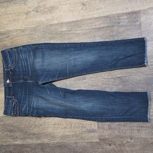 White House Black Market Slim Crop Mid-Rise Jeans Women's Size 8